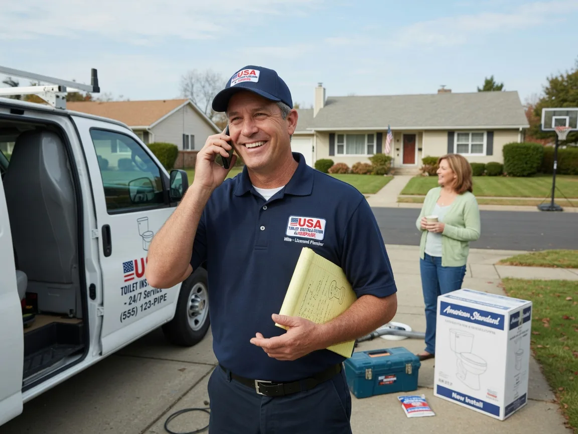 Toilet Installation Rockhill Furnace, PA FAQs